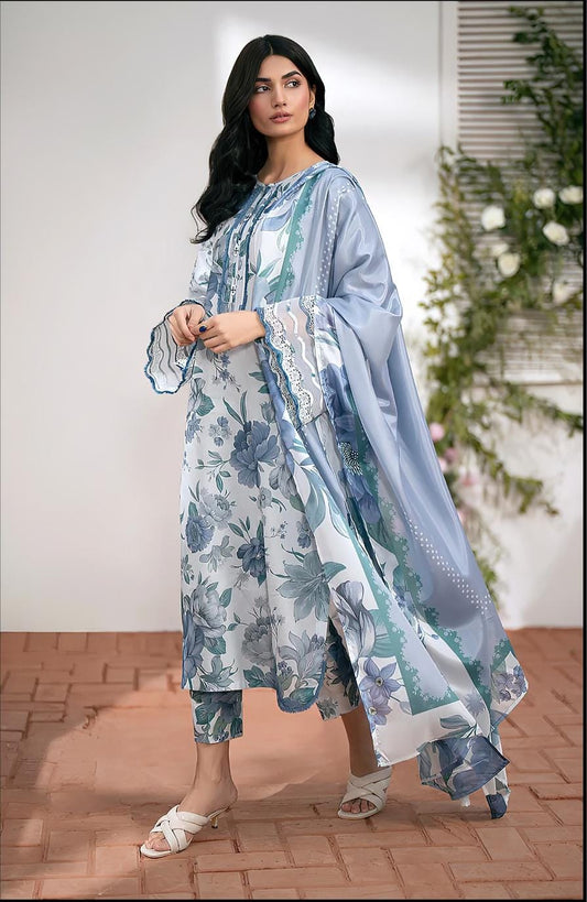 Charizma - 3 Piece - Digital Printed Lawn Suit